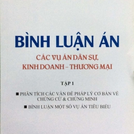 BÌNH LUẬN ÁN (NXB Phương Đông - 2010)